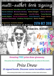 author even prize drawer poster